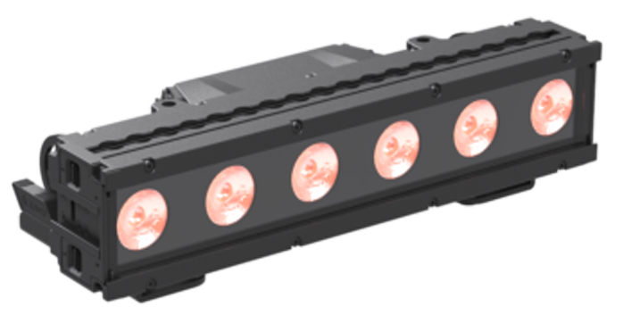 Elation SIX+ BAR 20W RGBLA+UV LED Batten Fixture / IP65 w/ Network ...