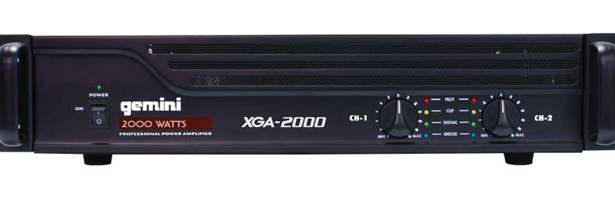 Gemini XGA2000 / 2000 Watt Power Amplifier Phantom Dynamics