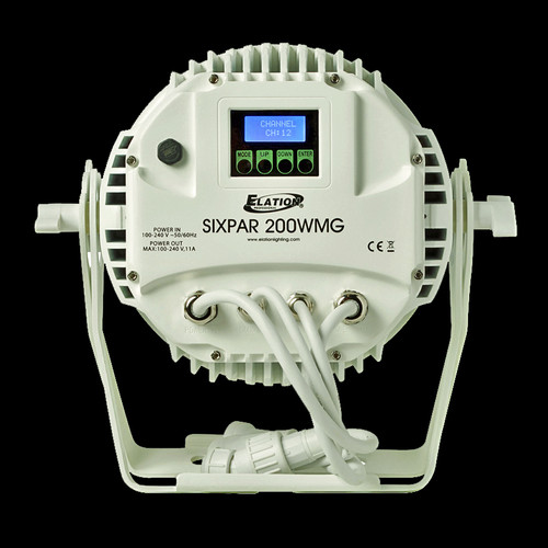 Elation SIXPAR 200WMG Marine Grade IP65 Outdoor LED Par Can Light