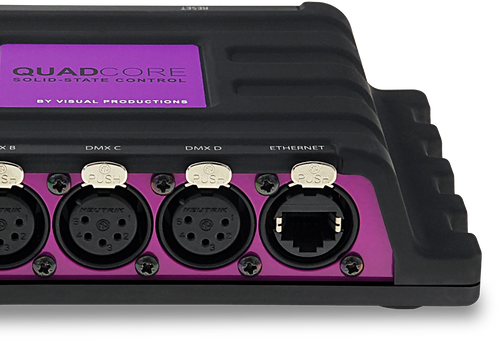 Visual Productions QUADCORE 4 Universe Solid State Architectural Lighting Controller