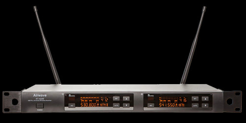 Airwave AT-RS6 6 Channel Wireless Microphone System Package 