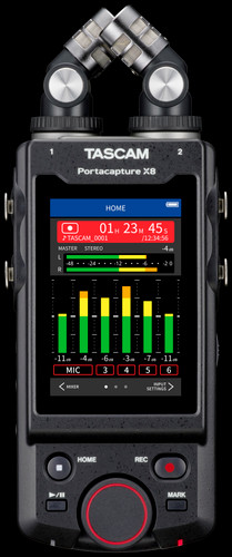 TASCAM Portacapture X8 High Resolution Adaptive Multi-Recorder