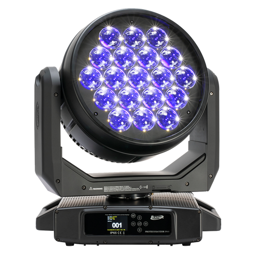 Proteus Rayzor 1960 IP65 RGBW LED Moving Head Wash Light