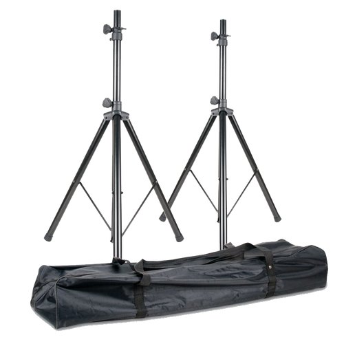 ADJ SPSX2B 2 Speaker Stands + Carrying Bag
