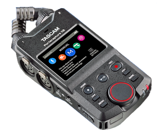 TASCAM Portacapture X6 High-res Multi-track Handheld Recorder