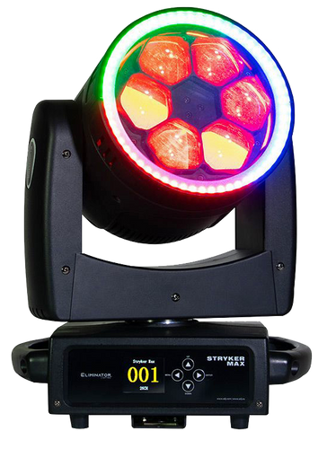 Eliminator Stryker Max LED-powered Moving Head Luminaire 