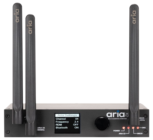 Aria X2 Bridge Wireless DMX Transceiver