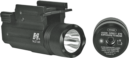 NCStar Flashlight and Green Laser Combo AQPTFLG with Quick Detachable Weaver Mount