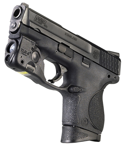 Streamlight TLR-6 Weapon Light with Red Laser for M&P Shield – 100 Lumens, LED, 2.2-inch, Black