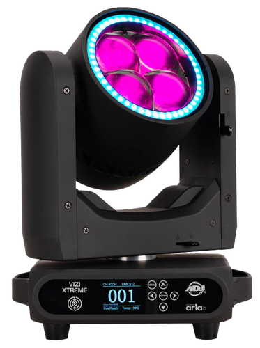 ADJ Vizi Xtreme RGBL Beam Wash Moving Head with Pixel Ring