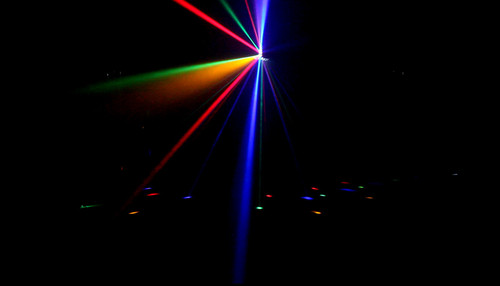 Omnisistem Apex LED Tri Wave Multi Beam DJ Light