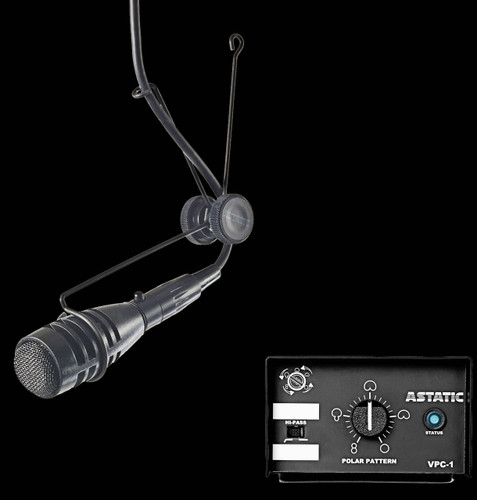 CAD Astatic 1600VP Variable Polar Pattern / Hanging Microphone