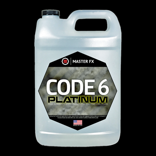 Master FX Code 6 Platinum High Density Long Lasting Fog Fluid