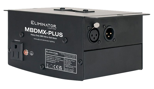 Heavy Duty DMX Mirror Ball Motor – Pro-Grade Rotator for Stage & Event Lighting / MBDMX-PLUS