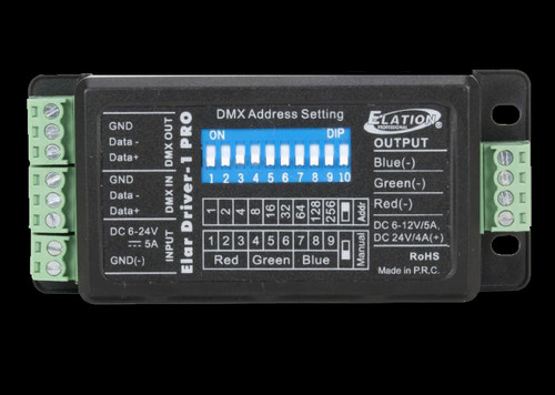 ELAR Driver 1 PRO 8 Output RGB / RGBW LED Driver