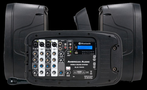 American Audio Portable Powered PA Sound System w/ Bluetooth