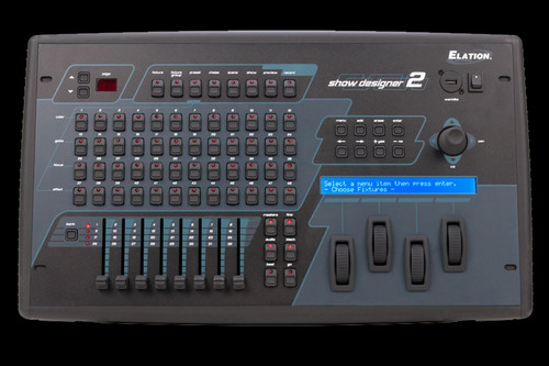 Elation Show Designer 2CF DMX Light Board Controller w/SD Card