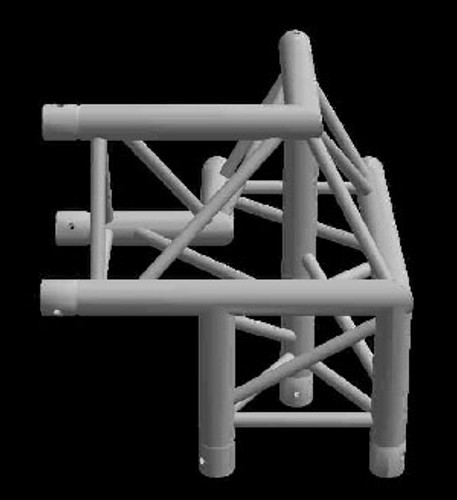 Global Truss F23 3 Way 90 Degree Corner / 1.64ft (0.5m)