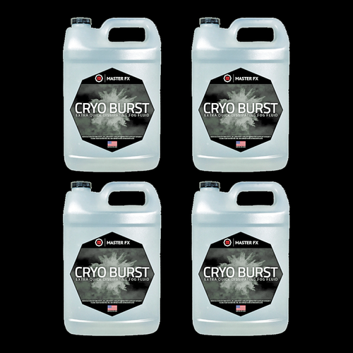 Master FX Cryo Burst C02 Effect Fast Dissipating Refill Fog Fluid