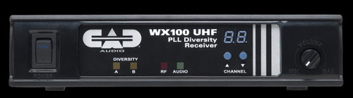 CAD WX100 UHF Wireless Microphone Receiver / Frequency A / B