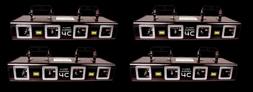 Aurora 4C Club Pack - 4 Laser Projectors in 1 Package
