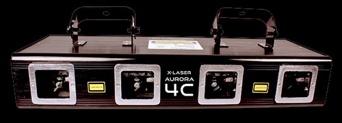 X-Laser Aurora 4C GRBM Quad Full Color Liquid Sky Laser