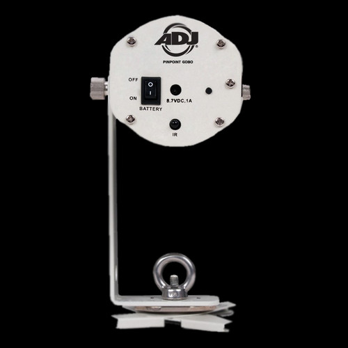 ADJ PinPoint Gobo CW LED Pinspot Gobo Projector / Battery Powered