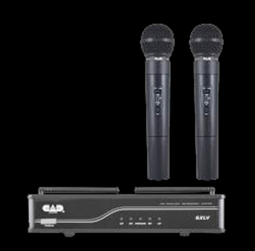 CAD UHF Wireless Dual Cardioid Handheld Microphone System