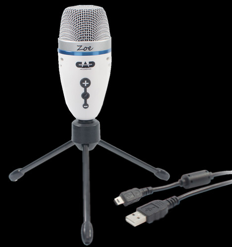 CAD Zoe USB Recording Microphone w/ TrakMix Headphone Output