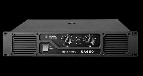 Beta 3 - 2 x 330W Power Amplifier / Stereo