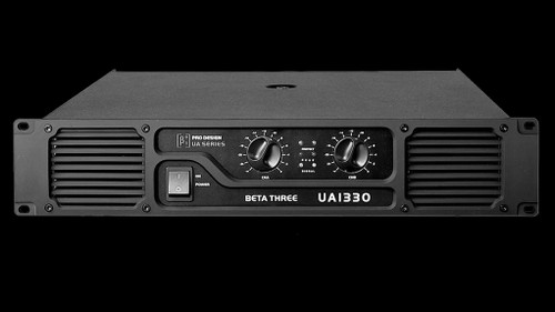 BETA 3 UA2500 AMP - 2 CH Stereo 8Ω / 2 x 1250W, Stereo 4Ω 2 x