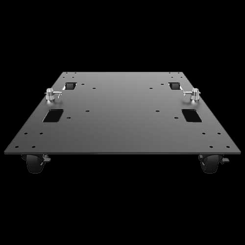 Global Trusses Steel Base Plate w/ Cutout Handles / Casters