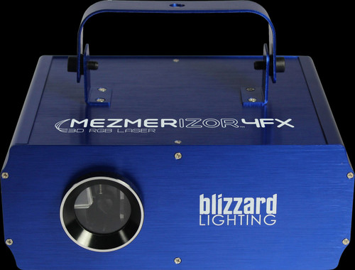 Blizzard Lighting Mezmerizor 4FX High Power RGB laser Projector