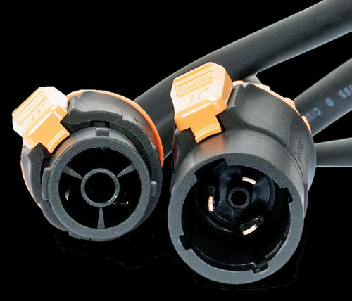 ADJ True IP65 Power Link Cable - Male to Female