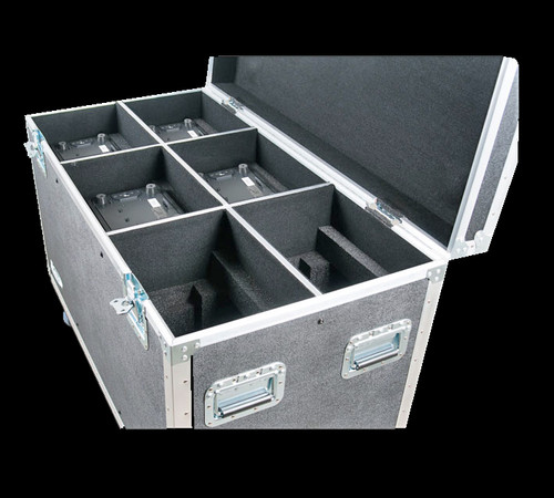 DARTZ 360 6-Pack Road Case: Ultimate Protection for Your Lighting Gear