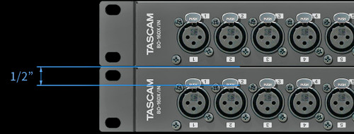 TASCAM XLR to D-sub Input Adapter / BO-16DX/IN