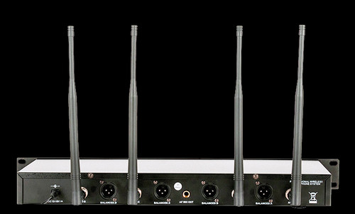 WMI419 4-Channel UHF Wireless Handheld Microphone System