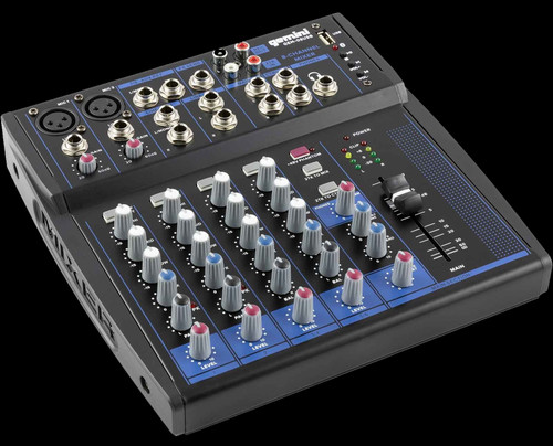 Gemini MXR-01BT 2 Channel Professional DJ Mixer w/ Bluetooth