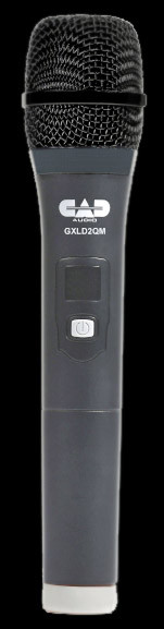 CAD GXLD2QM Digital Frequency Agile Dual Channel Wireless Microphone System
