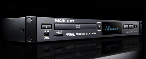 TASCAM BD-MP4K Professional-grade 4K UHD Blu-ray Player - Phantom