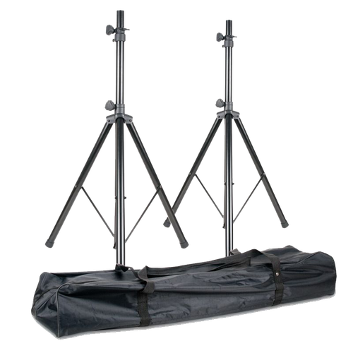 ADJ SPSX2B 2 Speaker Stands + Carrying Bag
