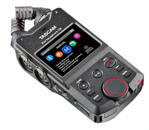 TASCAM Portacapture X6 High-res Multi-track Handheld Recorder