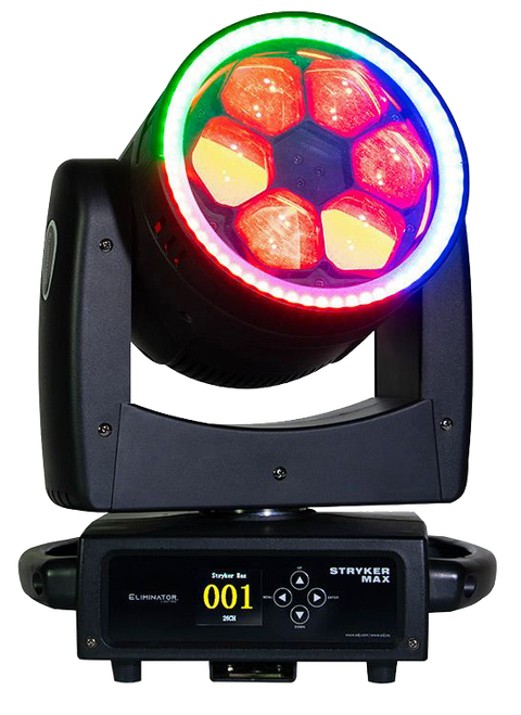  Eliminator Stryker Max – LED-Powered Moving Head Luminaire 