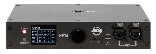 ADJ Net 4 – 4-Universe Art-Net to DMX Node