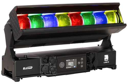 Elation REBEL LINE 8 – IP65 RGBL LED Pixel Bar w/ SparkX Beam