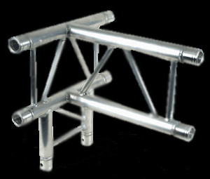 Global Truss F32 12" I Beam 4 Way Vertical T-Junction / 1.64ft. (0.5m)