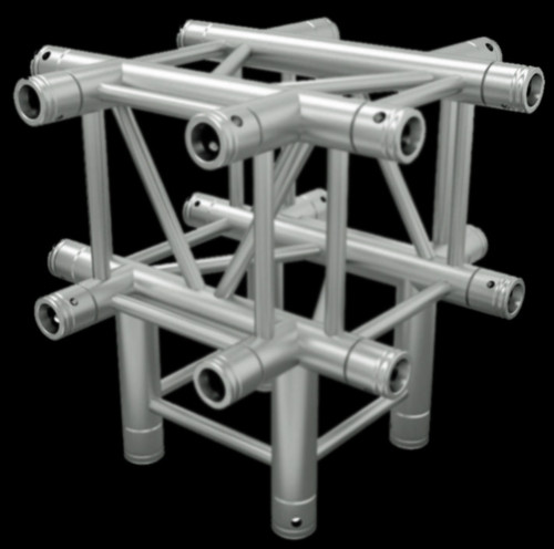 Global Truss F34 12" Square 5 Way T-Junction / 1.64ft (0.5m)