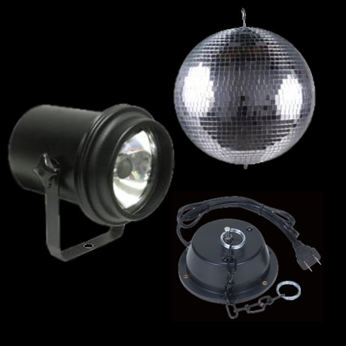 ADJ 16" Disco Mirror Ball Package