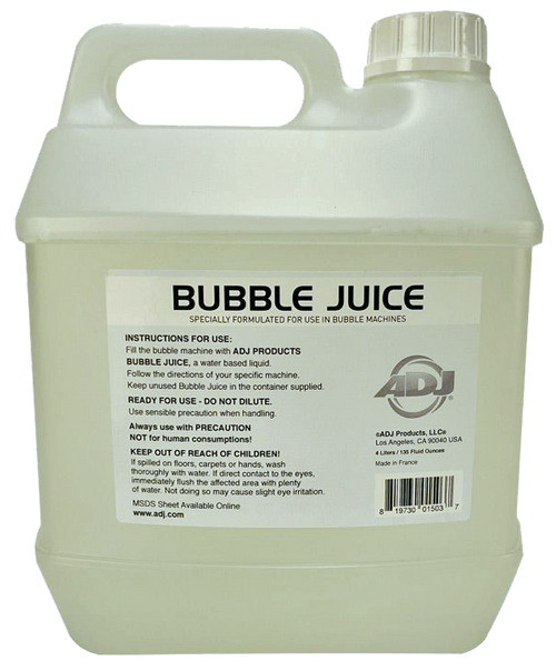 BUB/G Bubble Juice – Professional Bubble Fluid