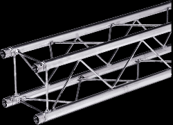Global Truss F24 9" Square Truss Segment / 0.72' (0.22M)